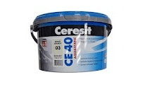 Затирка для плитки Ceresit CE40 Белый Мрамор в ведре 2 кг Затирка для плитки Ceresit CE40 Белый Мрамор в ведре 2 кг